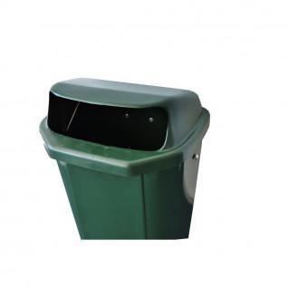 Green wastebasket - Carrington