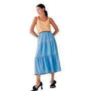 Long denim skirt for women b.young Lana 2