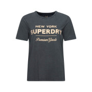 Women's T-shirt Superdry Luxe Metallic